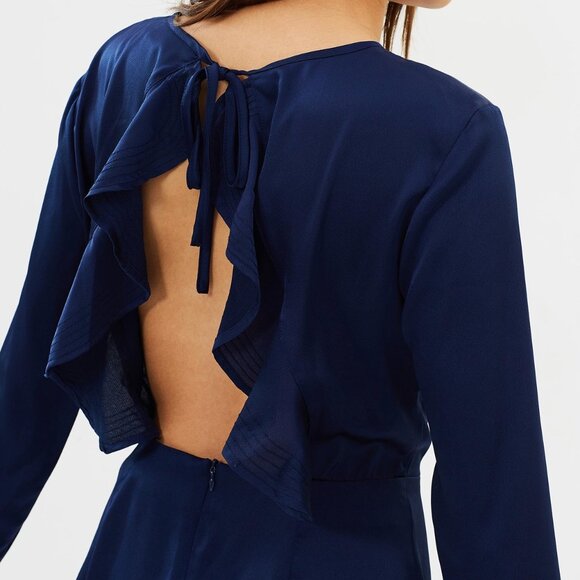 The Fifth Label Navy Blue Open Back Dress - Picture 4 of 9